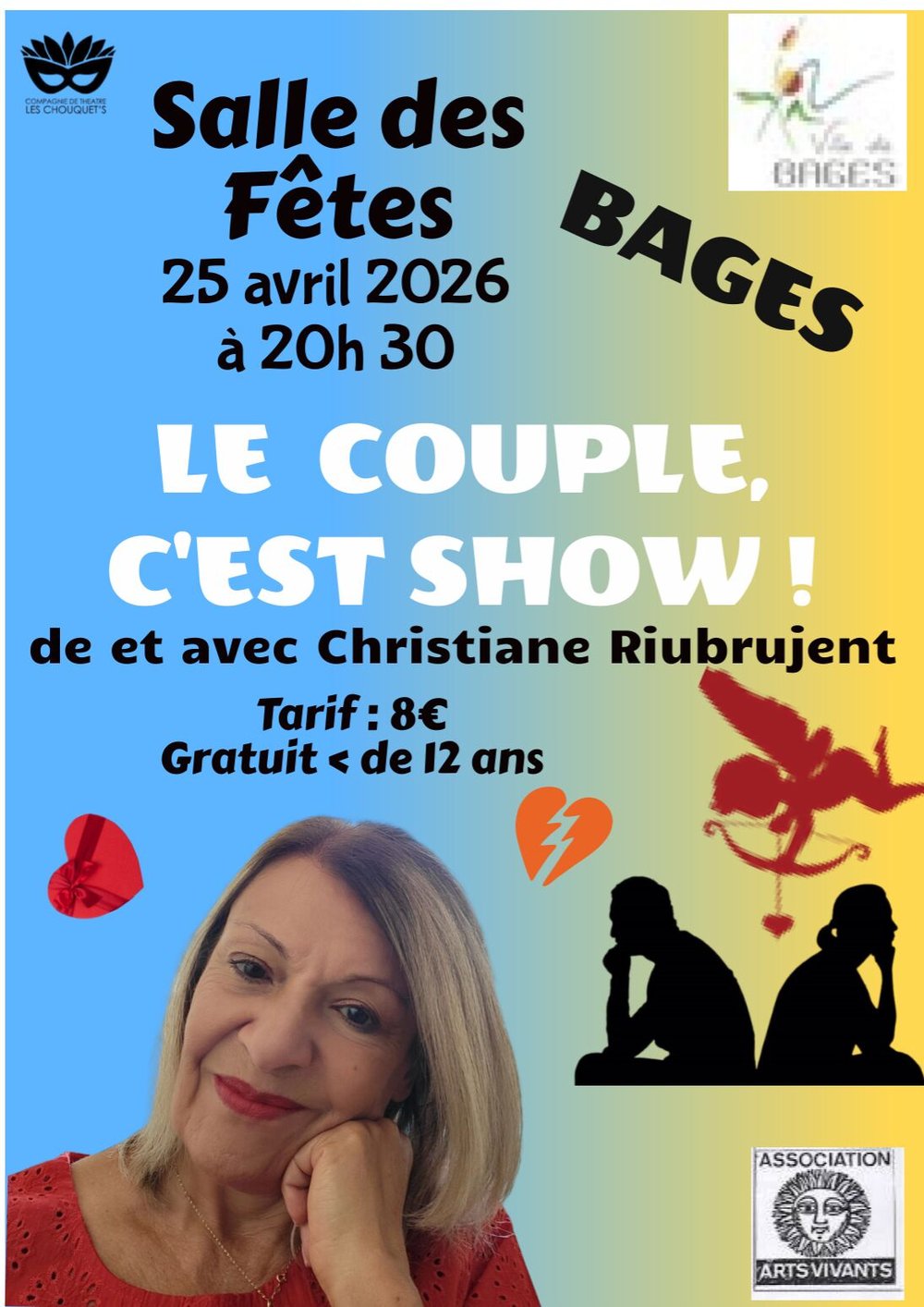 Affiche Le couple, c'est show !