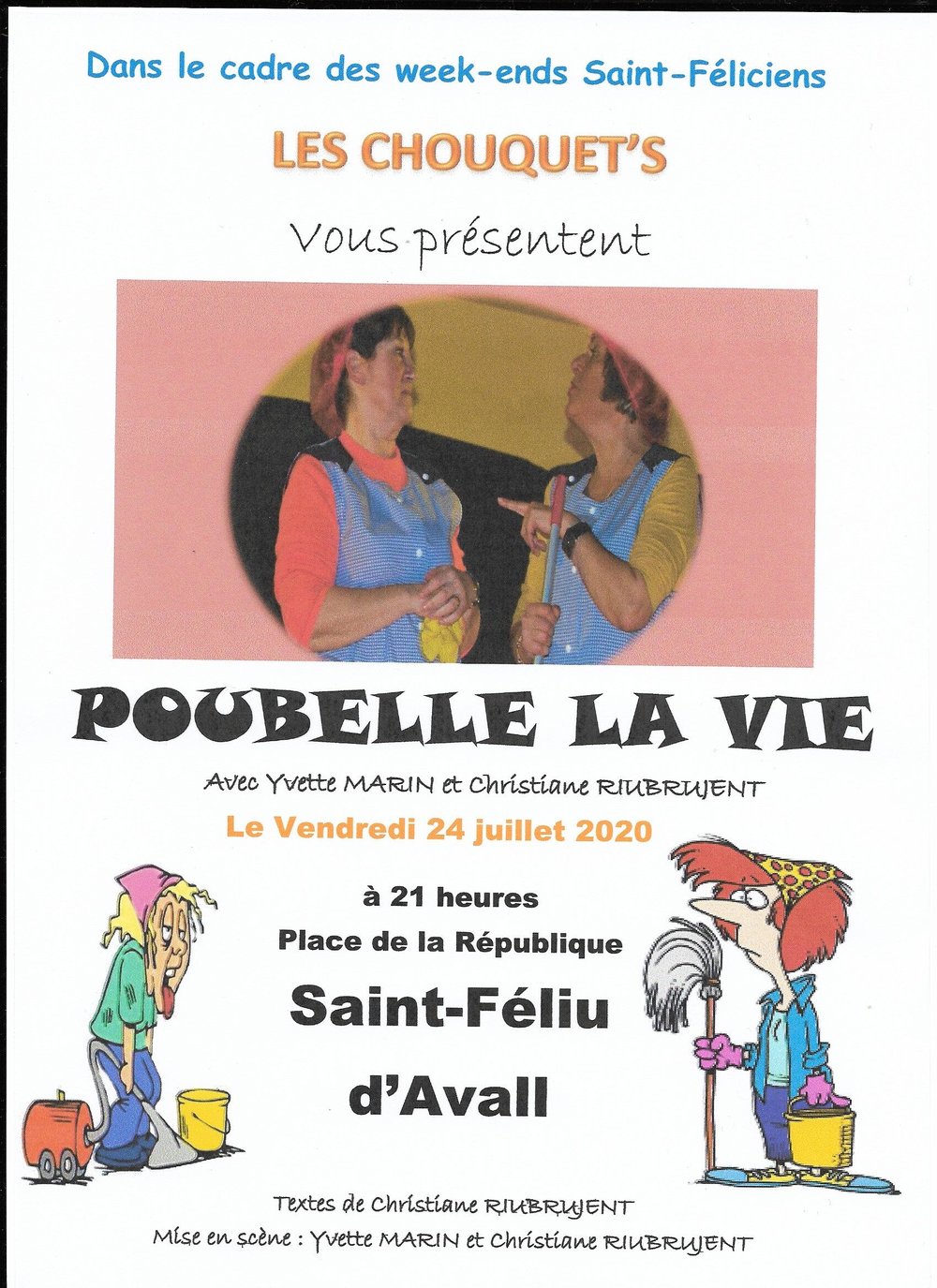 Affiche Poubelle la vie