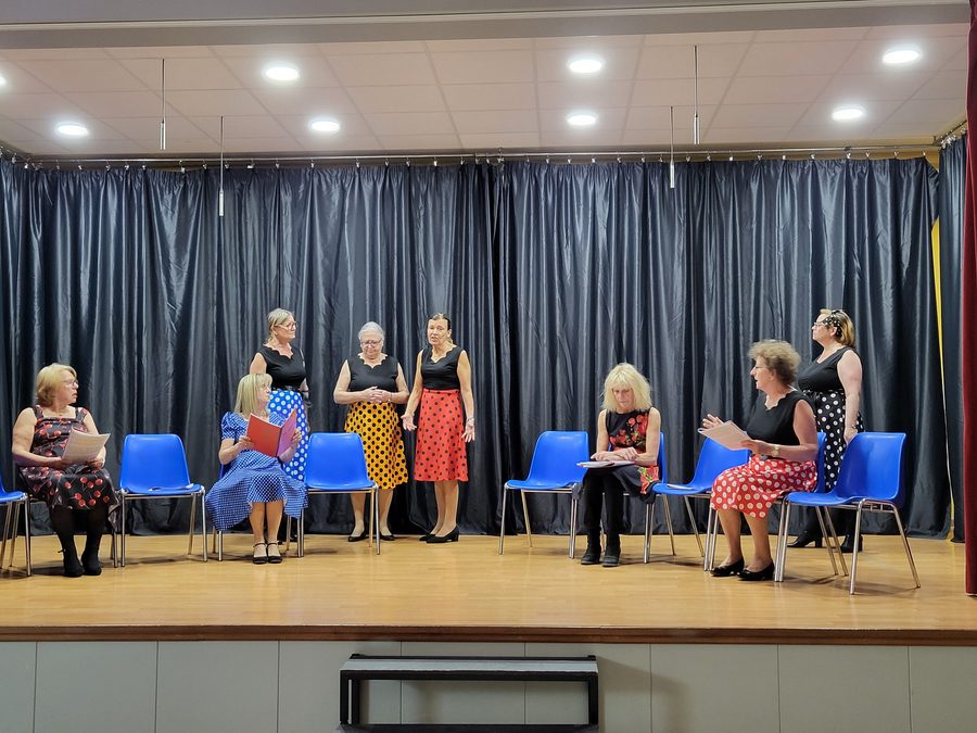 Première répétition en costume